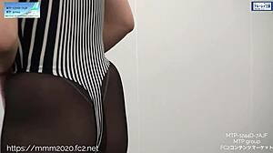 Japanese Pantyhose Photography Session Five One