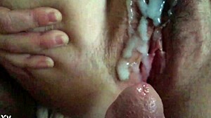 Feeling the cum drip on my beautiful pussy