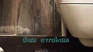 Gay man with a large penis gets his penis stroked and brought to intercourse climax