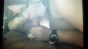 bbw wife enjoys a huge cumshot on her face