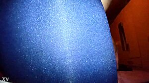 asian rebolando de legging in leggings