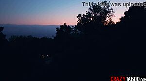 Store titter tranny Angelina samarbejder med shemale Jade Venus efter slugnings hændelse