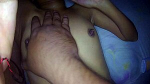 Giving Erotic Massage to My Sexy Mexican Cousin While Playing With Her
