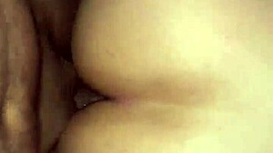 Having passionate sex in bed with my latina pet 😈