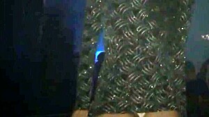 Kim Exhibits Pussy in Club