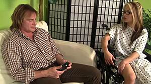 hey, mia rider convinces pornstar maya hills to fuck her husband quickie style 🍆💦