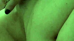 Wife Masturbates and Wanks Me with Intense Dildo Play