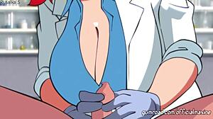 hey, this doctor visit with dr maxine turns into hot roleplay with cock and cumshot 😏