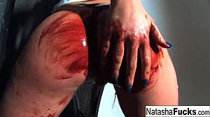 natasha gets really dirty with her pussy