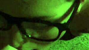 Big-tits blonde delivers intense blowjob