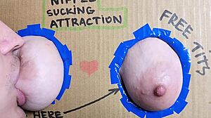 荣耀洞少女狂吸舔乳头！