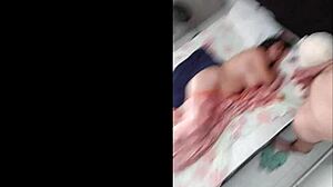 콜롬비아 사촌, 얼굴에 정액 범벅