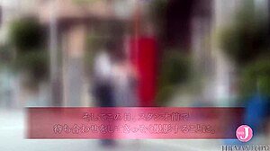 绿帽丈夫看着Nagisa的狂野表演