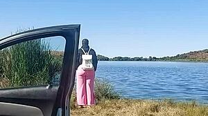 Lilpuddingbowls Slams Monster Cock in Public Big Ass Action