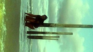 Ebony solo babe takes orgasmic shots repeatedly