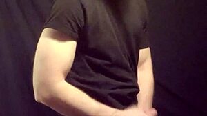 Gay Man Feels Intense Pleasure Jerking Off