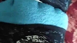 Check out this lingerie my aunt gave me! It's a bit worn but fun to wear.