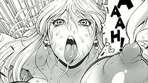 Nympho pirate babes flaunt big tits and asses in anime