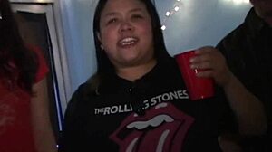 is cute cassie courtland the prize pussy at the pzy party?