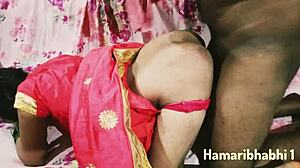 Indian wife subtly hints at cheating desires with neighbor boyfriend in intimate encounter