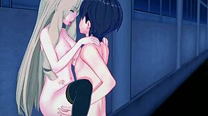 Blonde College Hentai Babe Rose Oriana Gets Creampie in Deep Desire Fulfillment