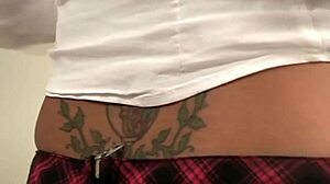 Exotic Girl Shows Off Stunning Tattoos