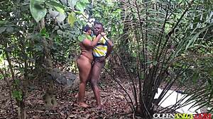 Yo, getto çocuğu kaybolmuş bir yabancıyı dışarıda siker