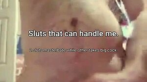 These sluts know how to handle me in homemade fun. They never back down from a challenge.