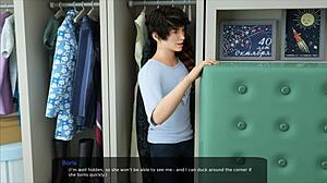 boris gets hard near older stepsister in milfy city