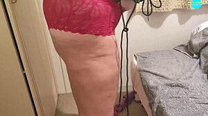 Pinky pussy changing knickers in hotel room now