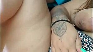 Mary Shows Off In Car On Streets Of Sao Paulo