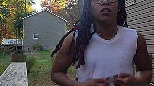 i peed my shorts outside, slurped it, spat on my shirt, flashed while neighbors watched