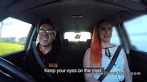 Tattooed redhead, you banging that instructor hard?