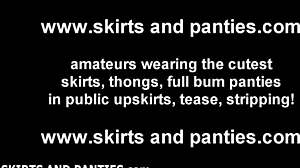 Cítím se rozpustile, ukazuju kalhotky sousedům v prádle, dráždím je svou prdelí.