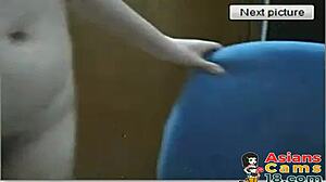 Asian Couple Explores Intense Sex in Bedroom?