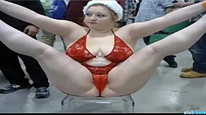 Kövér szőke csajnak van az a nagy segg PAWG