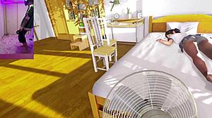 i'm chilling with my vr girlfriend, she's japanese and cute