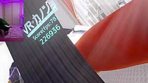 i'm chilling with my vr girlfriend, she's japanese and cute