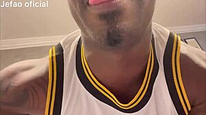 安德里·席尔瓦开始按摩杰法奥，却忍不住骑大黑鸡巴