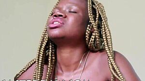 나이지리아 여자가 오빠 친구랑 뜨거운 섹스