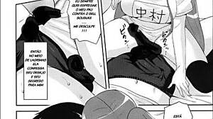 The well-endowed girlfriend in this doujin comic story