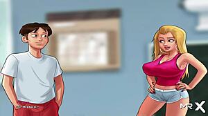 Big Cucumber Screws Mature in Kitchen!