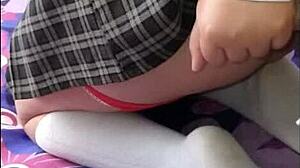 Morrita Caught Kissing at School by Teacher, Blackmailed for Home Visit After Class