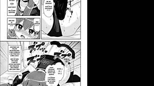 The well-endowed girlfriend in this doujin comic story