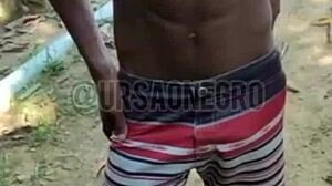 Gay bareback fuck in construction