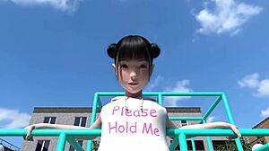 おい、このアニメ娘の3Dヘンタイアクションでのフェラ見たい？