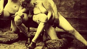 Vintage Hairy Group Fuck!