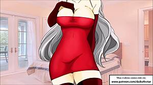 Super CEI Hentai Cleaning Semen From Tits