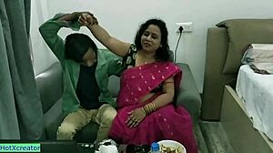 Bengali hero bangs stunning model on set