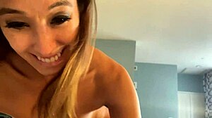 does christy love fuck her fan with tight body? pov cum on tits